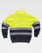 WORKTEAM C9037-XXXL-AMARILLO/ - SUDADERA AV COMBINADA CON CREMALLERA T-XXXL